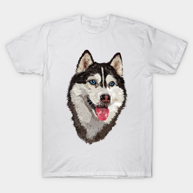 Husky T-Shirt by obscurite